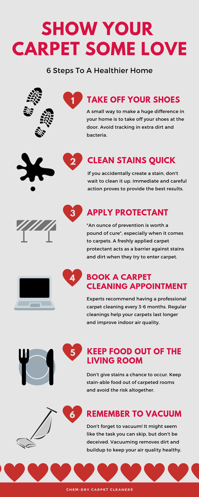 carpet cleaning in Tipton IN 6 ways to keep carpet cleaner